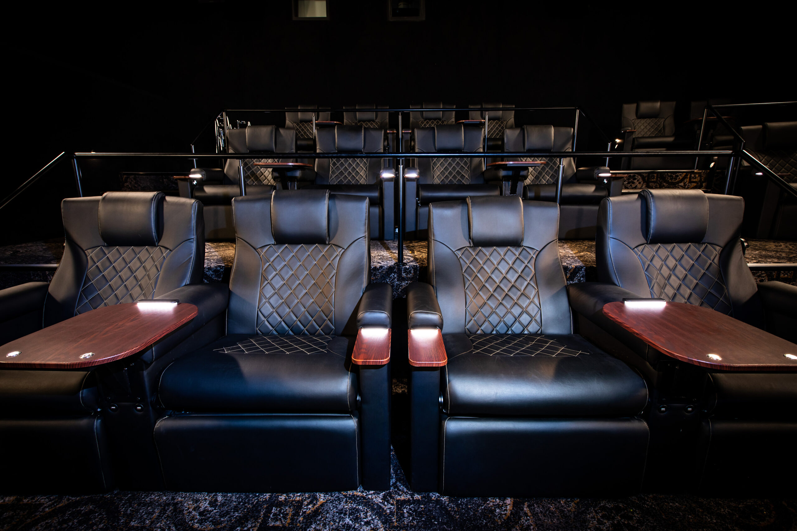 Commercial cinema refurbishment for Event Cinemas Macquarie Centre by ABACORP commercial construction company