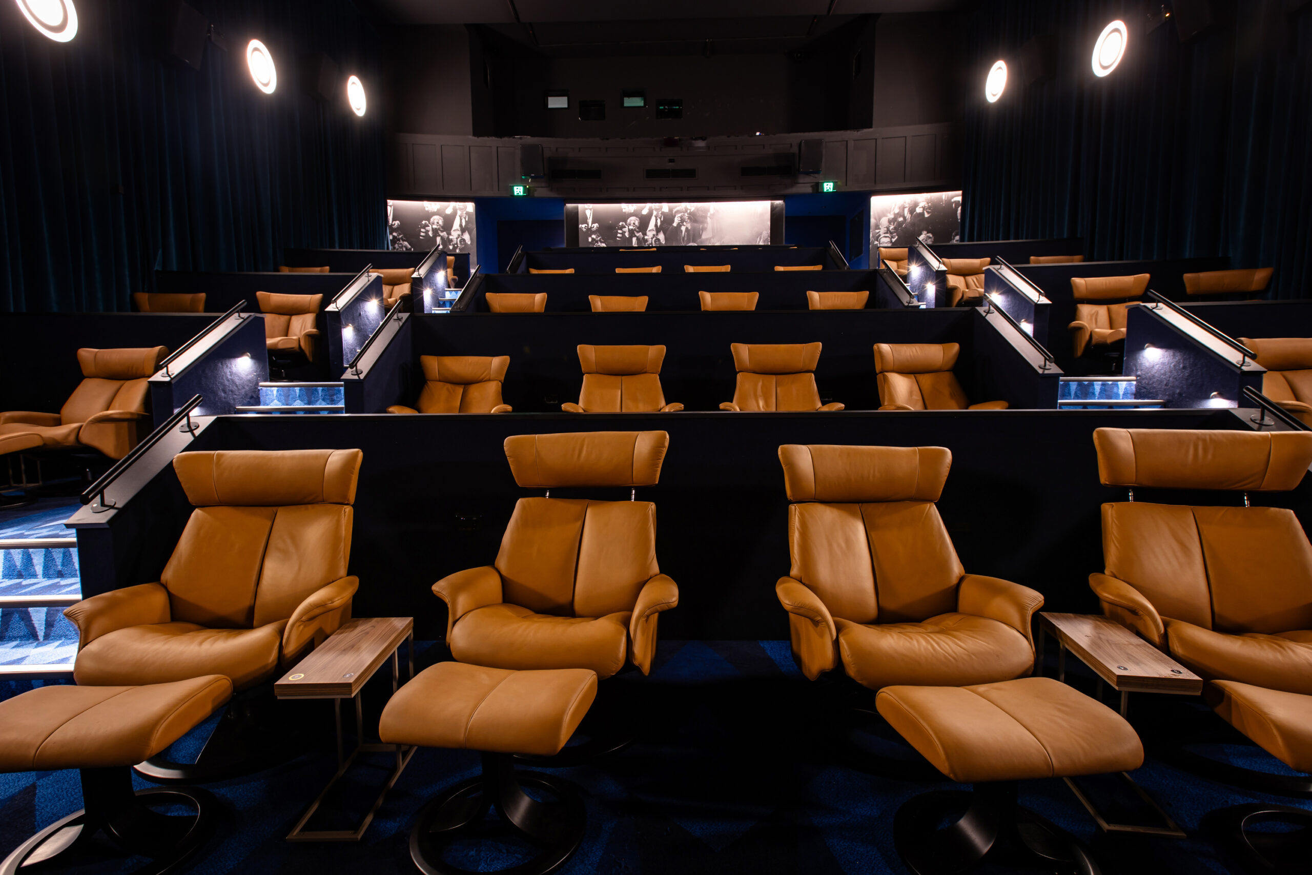 Retail interior fit-out for Event Cinemas Shellharbour by ABACORP commercial fit-out company