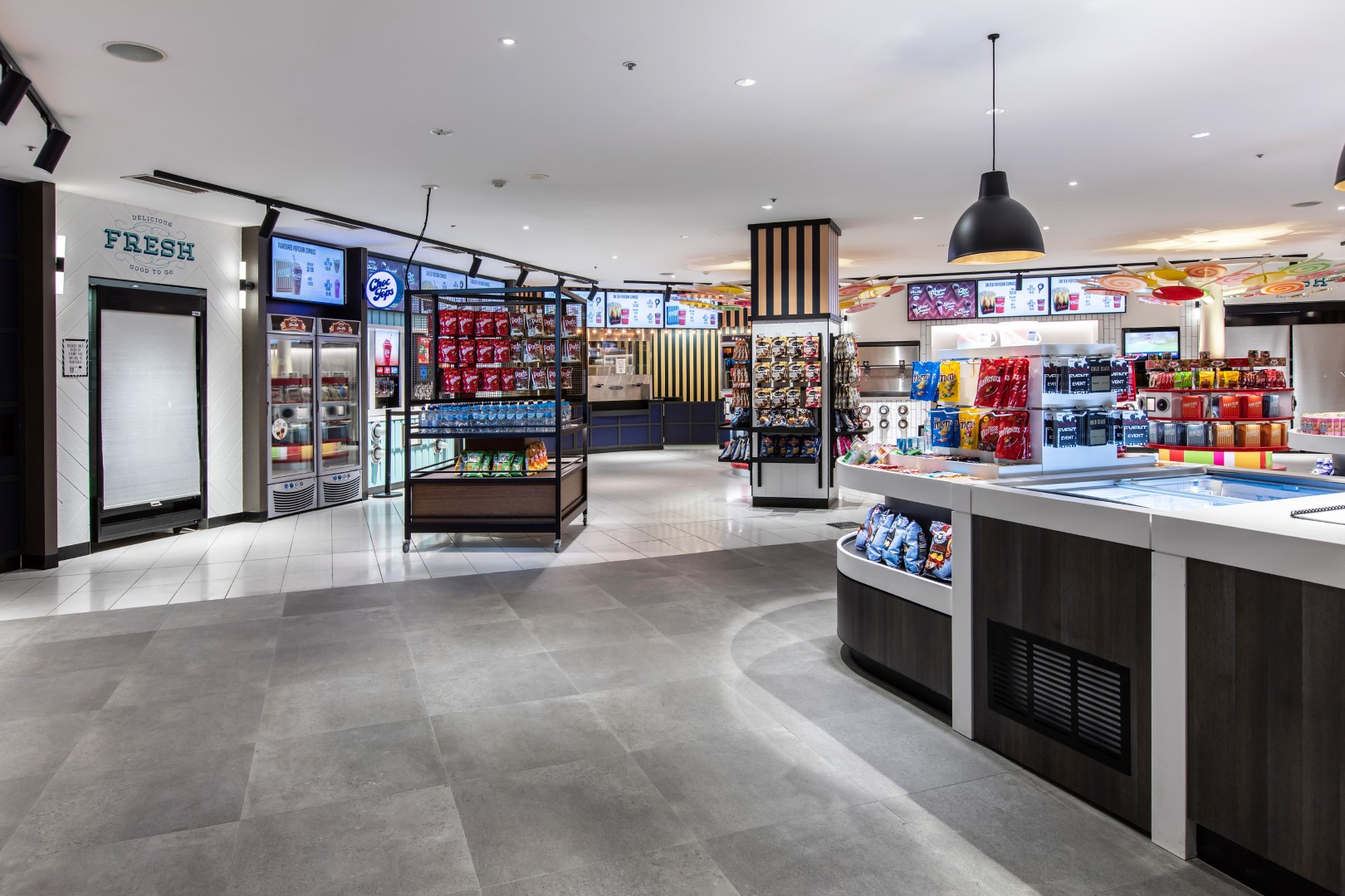 Retail refurbishment for The Candy Bar at George Street by ABACORP commercial construction company