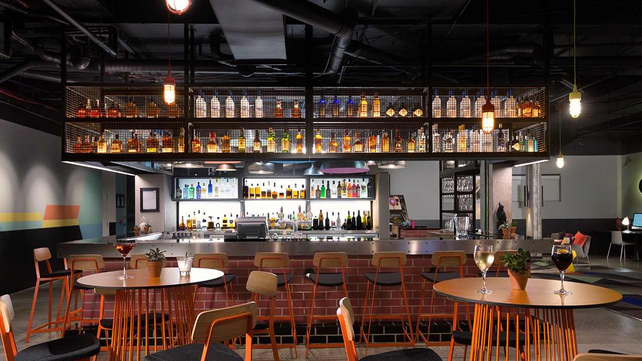 Hospitality interior fit-out for Atura Dandenong by ABACORP commercial fit-out company