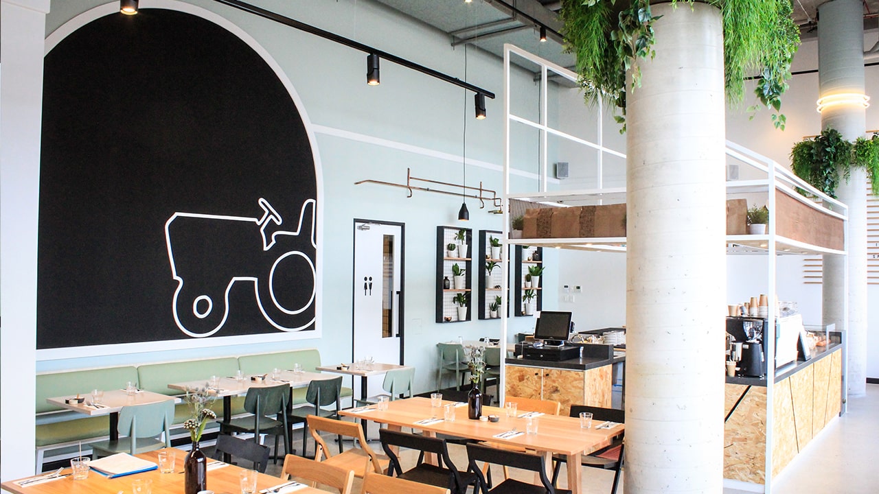 Retail interior fit-out for Left of Field Rhodes by ABACORP commercial fit-out company
