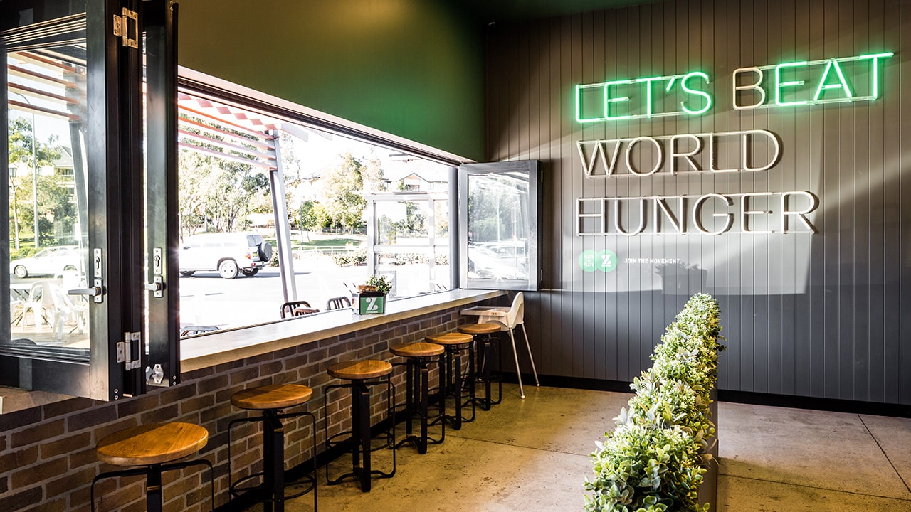 Retail interior fit-out for Zambrero Campbelltown by ABACORP commercial fit-out company